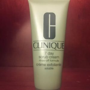🌈💄CLINIQUE 7 day scrub women men makeup skincare